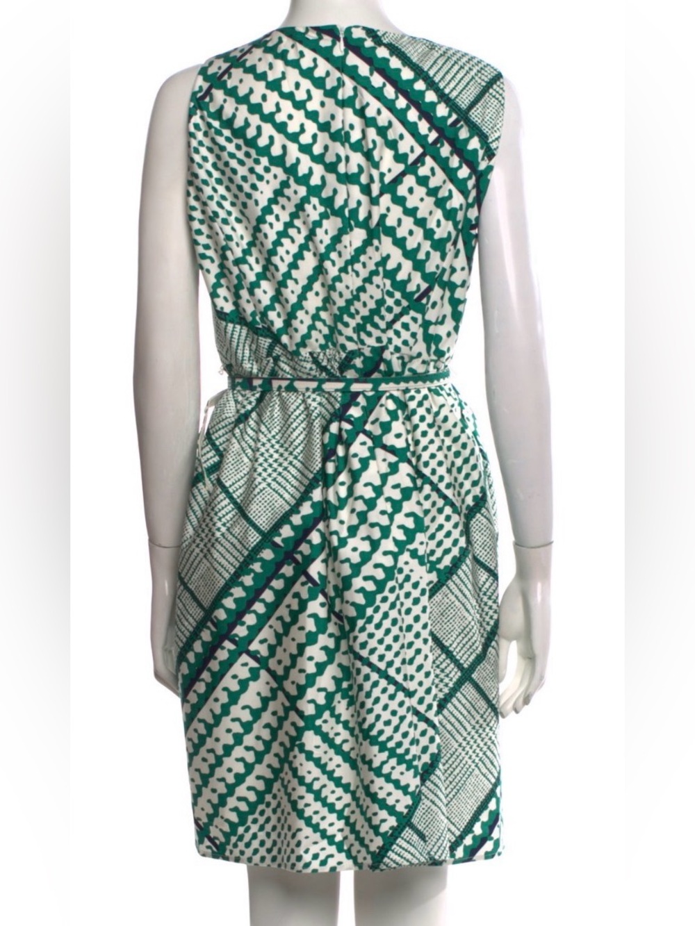 Silk Oscar de la Renta Dress Size 12 - Picture 5 of 10